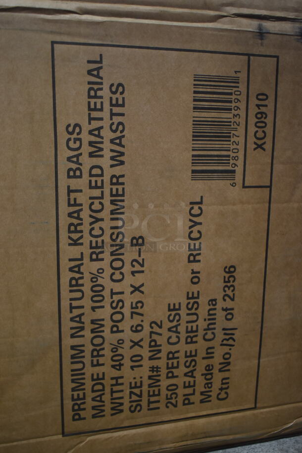 ALL ONE MONEY! Lot of 4 Boxes of Various Items Including Plastic Lids, Straws and Napkins - Image 5 of 7