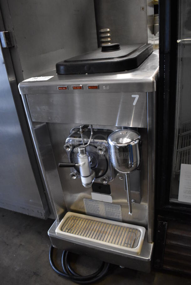 Taylor Stainless Steel Commercial Countertop Single Flavor Frozen Beverage Machine w/ Drink Mixer Attachment. 208-230 Volts, 1 Phase. 18x32x35 - Image 4 of 7