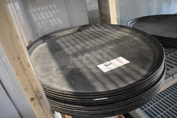 11 Black Oval Serving Trays. 27x22x1. 11 Times Your Bid! - Image 3 of 3