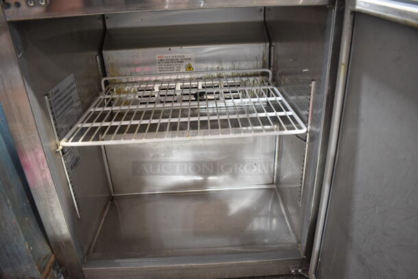 Universal Coolers SC-27-LBI Stainless Steel Commercial Single Door Undercounter Cooler. 115 Volts, 1 Phase. Tested and Powers On But Does Not Get Cold - Image 2 of 3