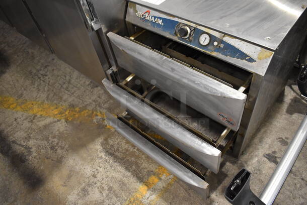 Alto Shaam 500-3D Stainless Steel Commercial 3 Drawer Warming Drawers. 120 Volts, 1 Phase. 24x25x26. Tested and Powers On But Does Not Get Warm - Image 4 of 7