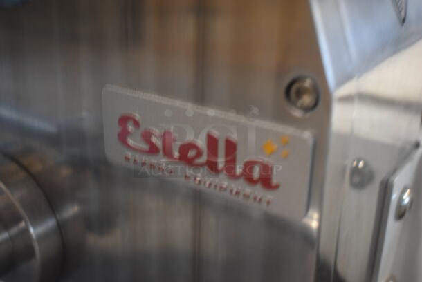Estella 348DSC67 Commercial Stainless Steel Countertop Reversible Dough Sheeter. 110 Volts, 1 Phase. Tested and Working! - Image 5 of 8