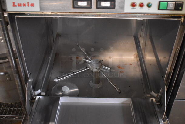 Luxia K1000 QB Stainless Steel Commercial Undercounter Dishwasher. 230 Volts.  - Image 3 of 5