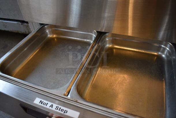 Duke Model DPC-38-120-DRW-DR-LM Stainless Steel Commercial Prep Table w/ 2 Drawers on Commercial Casters. 120 Volts, 1 Phase. 32x38x54. Tested and Working! - Image 10 of 10