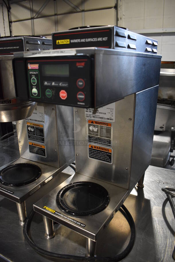2018 Bunn Model AXIOM-35-2 Stainless Steel Commercial Countertop 2 Burner Coffee Machine. 120/208-240 Volts, 1 Phase. 8x18x23 - Image 2 of 6