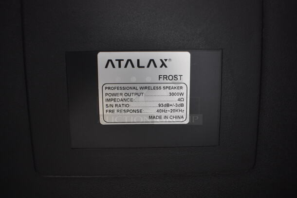 Atalax Professional Wireless Speaker. 16x14x34 - Image 5 of 6