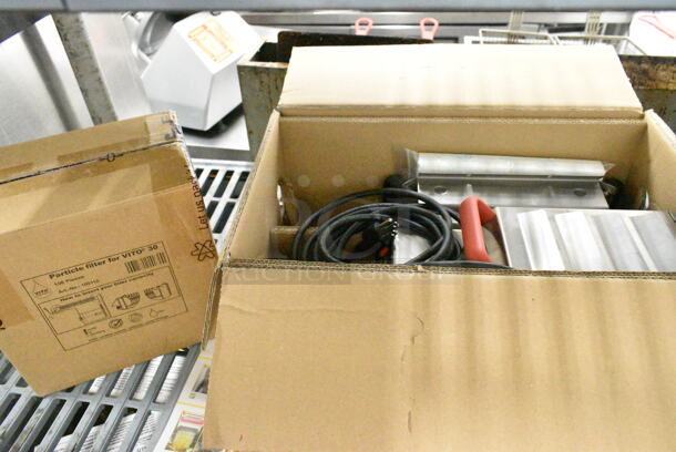 BRAND NEW IN BOX! Vito Fryfilter VITO 30 101799, 22 Lb Fryer Oil Filter, Portable, Pressure Filtration System and Filter. - Image 1 of 7
