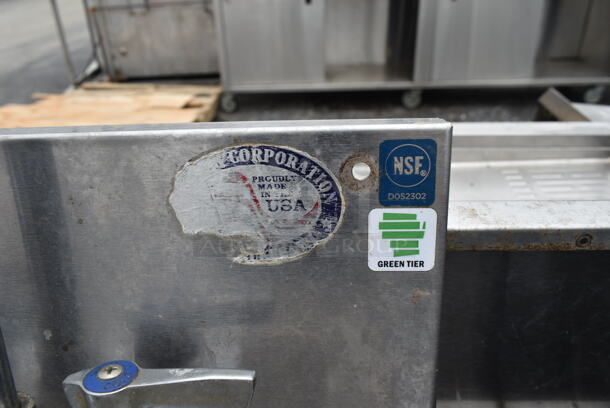 Perlick Stainless Steel Commercial Ice Bin w/ Double Speedwell and Right Side Sink.  - Image 4 of 4