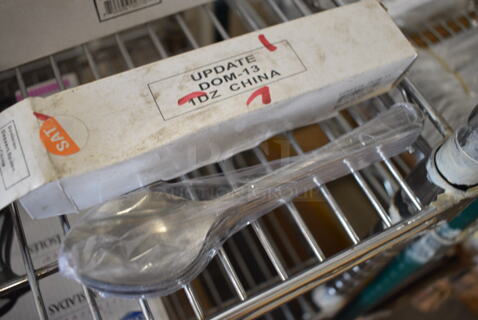 12 BRAND NEW IN BOX! Update DOM-13 Stainless Steel Spoons. 7". 12 Times Your Bid!