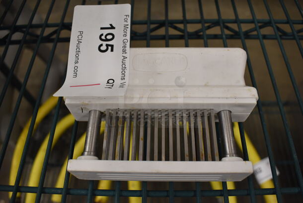 Jaccard White Poly Manual Meat Tenderizer. 6x2x4.5 - Image 1 of 3