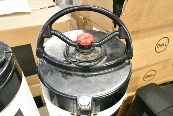 4 Luxus Stainless Steel Coffee Server Satellite. 4 Times Your Bid!  - Image 3 of 12