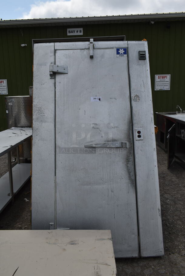 Kolpak 8'x10' Walk In Freezer Box w/ Floor, Heatcraft TLC090AE 115 Volt, 1 Phase Evaporator. Picture of the Unit Before Removal Is Included In the Listing. Information Provided By The Consignor But Not Verified By PCI Auctions. - Image 9 of 12