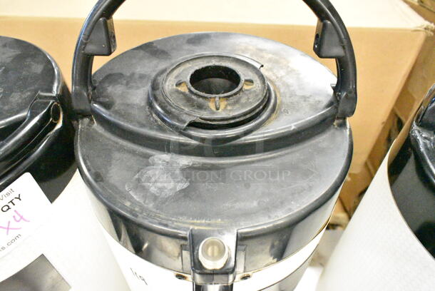 4 Luxus Stainless Steel Coffee Server Satellite. 4 Times Your Bid!  - Image 5 of 12