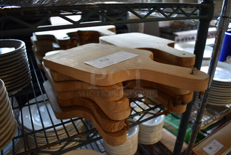 24 Wooden Paddles. 6.5x13x1. 24 Times Your Bid!