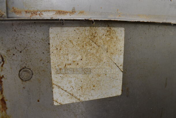 Jackson Stainless Steel Commercial Straight Pass Through Dishwasher. Goes GREAT w/ Lots 354 and 355! 208-240 Volts. 32x30x65 - Image 5 of 6