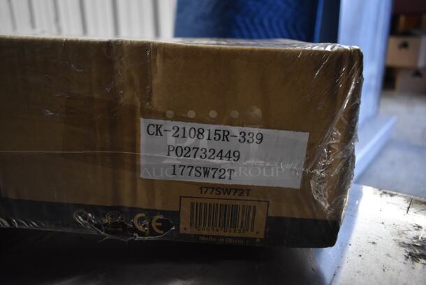 BRAND NEW IN BOX! Avantco 177SW72T Metal Commercial Warming Strip w/ Toggle Controls. 120 Volts, 1 Phase.  - Image 6 of 6