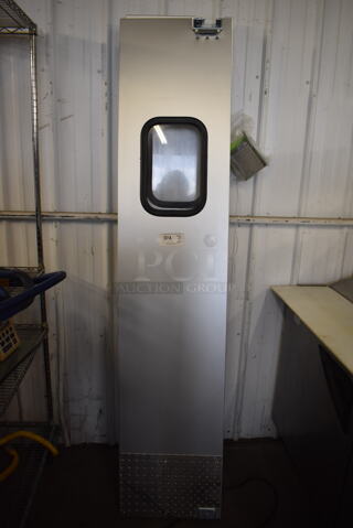 2 BRAND NEW! Curtron 51730ALD3684 Service Pro Series 30 Metal Commercial Swinging Kitchen Doors w/ Hardware. 17.5x2x82.5. 2 Times Your Bid!