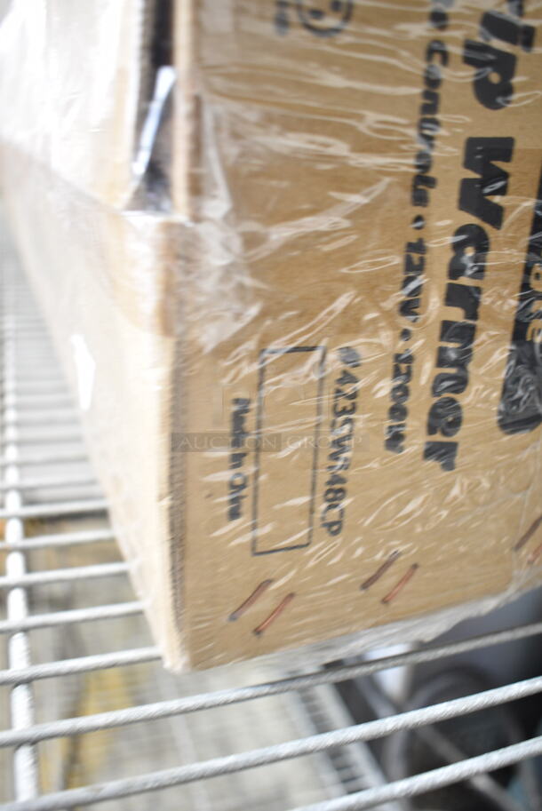 2 BRAND NEW IN BOX! ServIt 423SWI48CP Stainless Steel Commercial 48" High Wattage Strip Warmer with Infinite Controls. 120 Volts, 1 Phase. 2 Times Your Bid! - Image 5 of 5