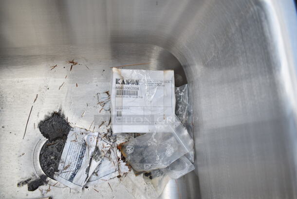 BRAND NEW SCRATCH AND DENT! Stainless Steel Single Bay Drop In Sink.  - Image 6 of 6