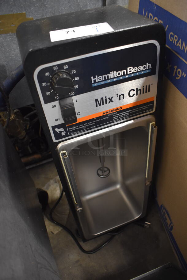 Hamilton Beach 94950 Stainless Steel Commercial Countertop Drink Mixer. 120 Volts, 1 Phase. 10x10x26. Tested and Working! - Image 2 of 4