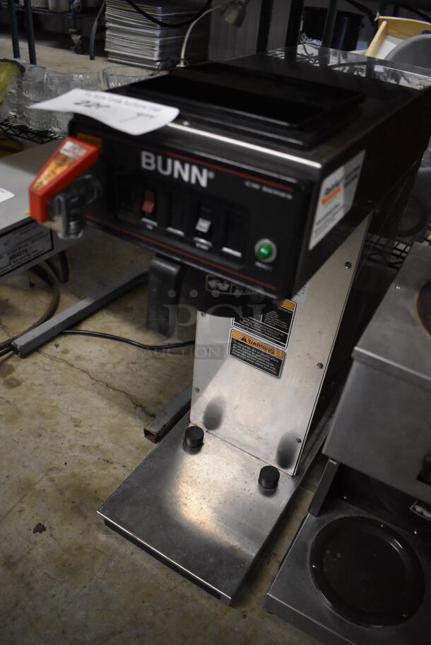 Bunn CWTF15 Stainless Steel Commercial Countertop Coffee Machine w/ Hot Water Dispenser and Poly Brew Basket. 120 Volts, 1 Phase. 9x19x24  - Image 3 of 5