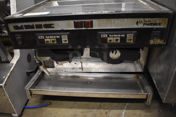 Unic TW PHOENIX Stainless Steel Commercial Countertop 2 Group Espresso Machine w/ Steam Wand. 220 Volts, 1 Phase. 23x22x19 - Image 3 of 5