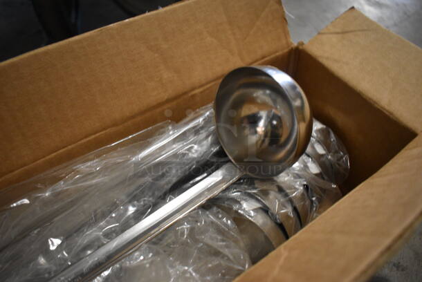 12 BRAND NEW IN BOX! Vollrath Stainless Steel 3 oz Ladles. 14". 12 Times Your Bid! - Image 2 of 4