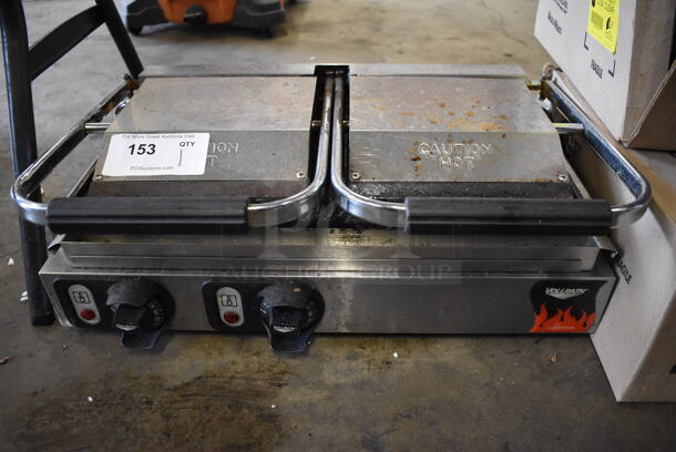 Vollrath Cayenne Stainless Steel Commercial Countertop Electric Powered Double Panini Press. 23x14.5x8. Tested and Working! - Image 3 of 11