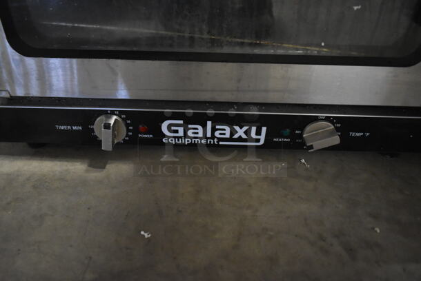 Galaxy 177COE3H Stainless Steel Commercial Countertop Electric Powered Half Size Convection Oven. 120 Volts, 1 Phase. Tested and Powers On But Does Not Get Warm - Image 2 of 4