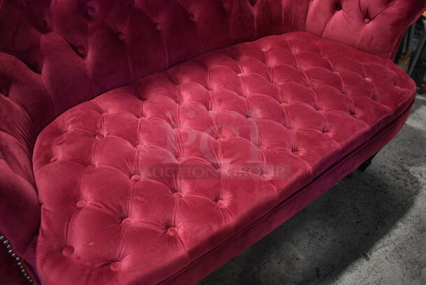 Pink Couch. 61x30x33.5 - Image 3 of 5