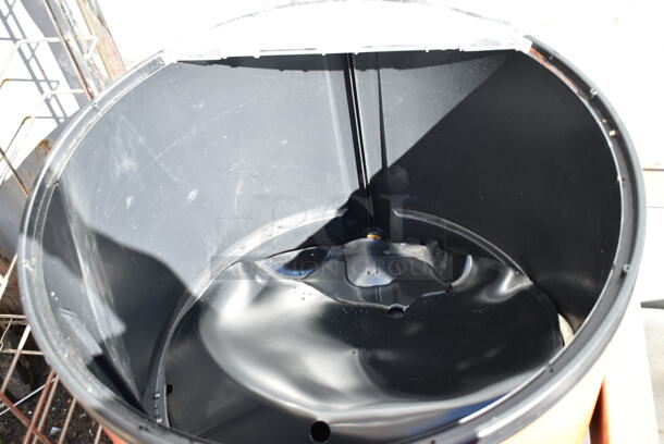 Poly Portable Bottled Beverage Ice Cooler Merchandiser on Casters.  - Image 3 of 3
