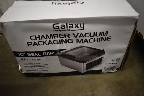 BRAND NEW IN BOX! Galaxy 177GVMC10 Metal Commercial Countertop Chamber Vacuum Sealer. 120 Volts, 1 Phase. 12x16x9 - Image 8 of 8