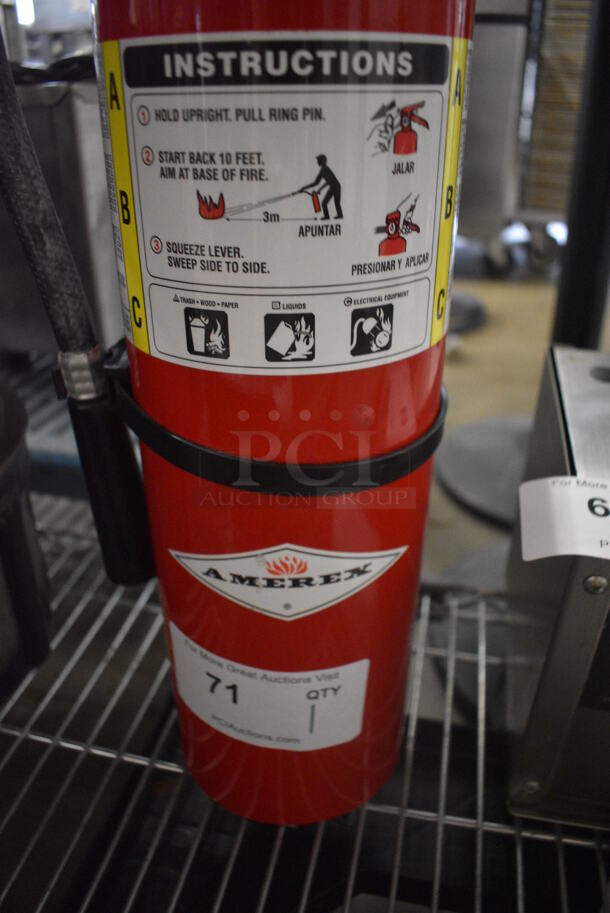 Amerex Fire Extinguisher. 5x6x20 - Image 4 of 4
