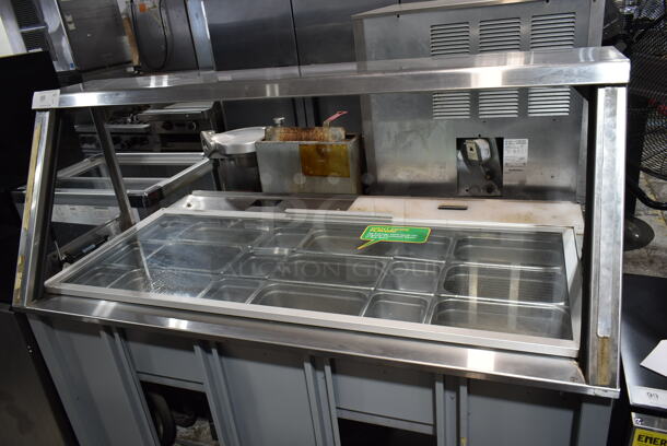 Duke SWD600-60FL M Stainless Steel Commercial Subway Sandwich Make Line Prep Table. 120 Volts, 1 Phase. Goes GREAT w/ Items 82 and 107! - Image 5 of 10