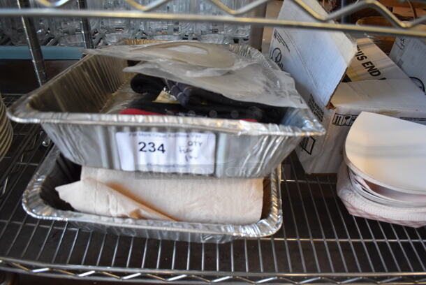 ALL ONE MONEY! Tier Lot of Various Items Including Paper Product, Bamboo Picks and Matches - Image 6 of 6