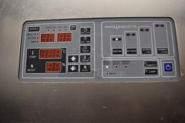 Paris Croissant SD-1 Stainless Steel Commercial 2 Half Size Door Reach In Dough Conditioner. 220 Volts. 31x45x76 - Image 4 of 7