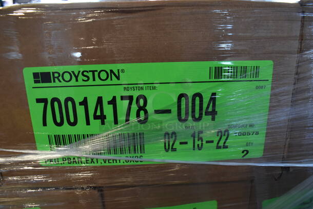 PALLET LOT of 7 BRAND NEW IN BOX! 3 Royston 70021117-004 18x36 Pieces, 4 BRAND NEW IN BOX! Royston 70010478-004 Pieces and 17 BRAND NEW IN BOX! Royston 70014178-004 6x36 Pieces. - Image 5 of 8