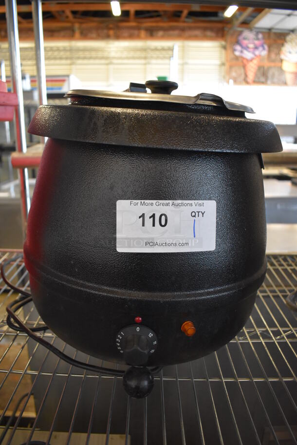 Glenray Metal Commercial Countertop Soup Kettle Food Warmer. 120 Volts, 1 Phase. 12x12x14. Tested and Working!