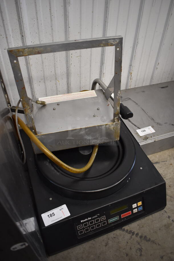 Wunder Bar Metal Commercial Countertop Food Dispensing System. Picture of Unit Before Removal From Restaurant Is Used As Gallery Picture. Does Not Include Equipment Stand. 22x24x17 - Image 4 of 6