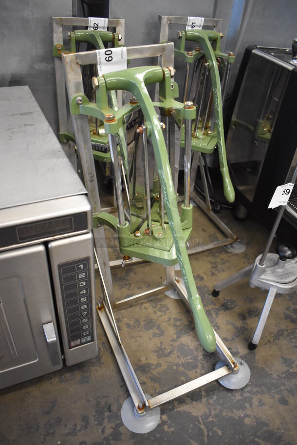 Metal Commercial Countertop French Fry Cutter on Frame. 12x15x26 - Image 4 of 4