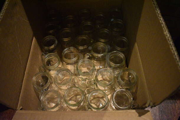 Box of 24 BRAND NEW Acopa Drinking Jars. 2.5x2x3. (bar) - Image 3 of 3
