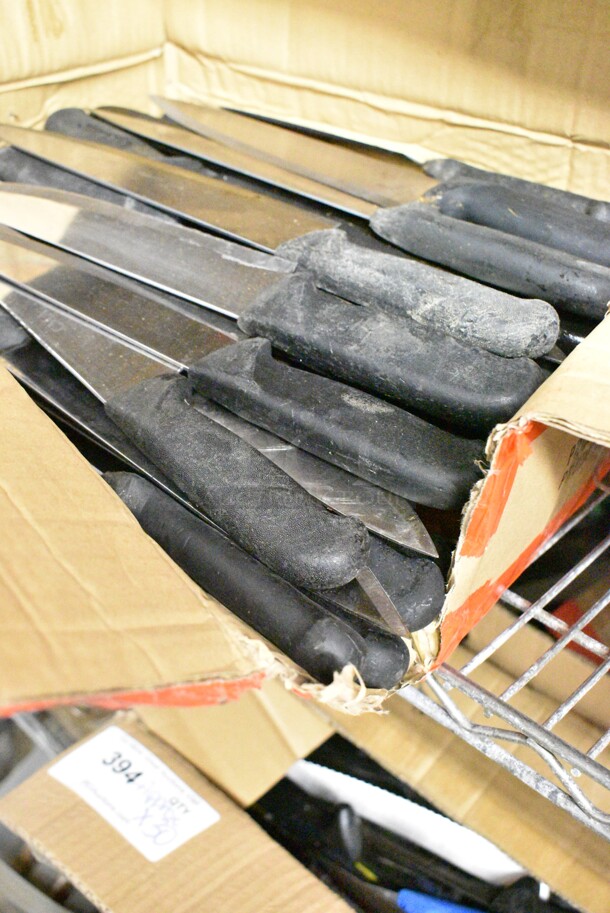50 SHARPENED Stainless Steel Knives Including Chef Knives. 50 Times Your Bid!  - Image 2 of 8