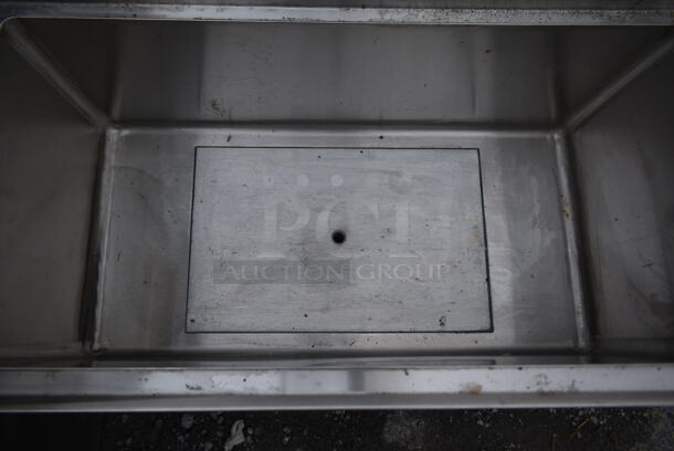 BRAND NEW SCRATCH AND DENT! John Boos EUBIB-3618CP Stainless Steel Commercial Ice Bin w/ Cold Plate. - Image 3 of 5