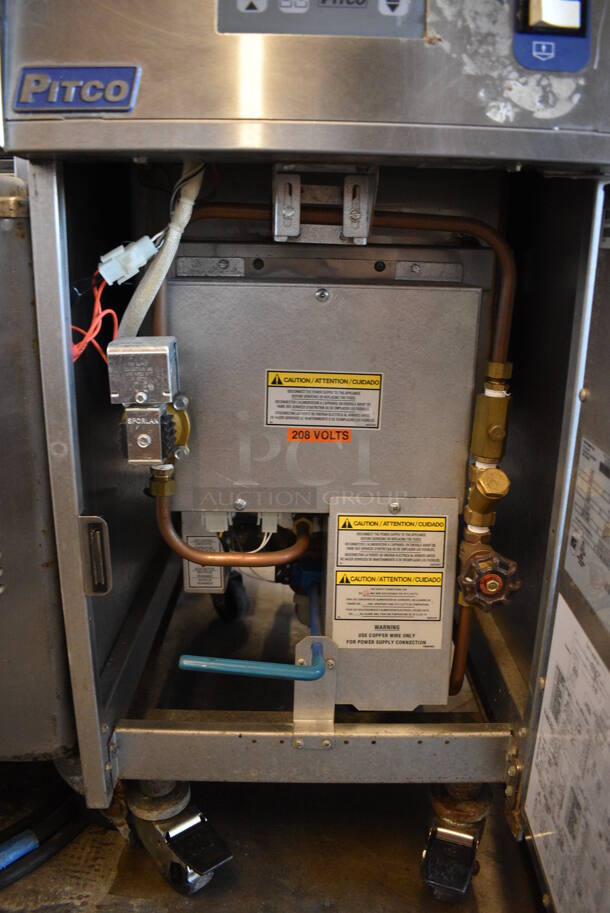 2014 Pitco Frialator Model SRTE Stainless Steel Commercial Electric Powered Rethermalizer on Commercial Casters. 208 Volts, 3 Phase. 16x36x46 - Image 6 of 7