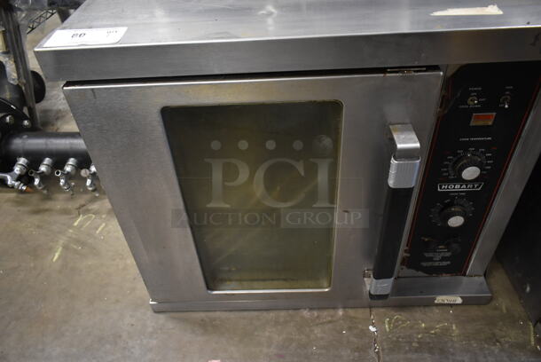 Hobart Stainless Steel Commercial Electric Powered Half Size Convection Oven w/ View Through Door and Thermostatic Controls. 240 Volts, 1 Phase. - Image 4 of 8