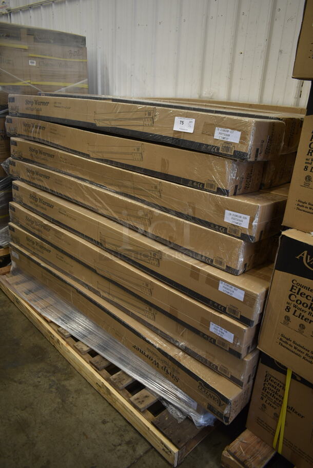 PALLET LOT of 36 BRAND NEW SCRATCH AND DENT! Avantco 177SW72T Stainless Steel Commercial 72" High Wattage Strip Warmer with Toggle Controls. Stock Picture Used as Gallery. 36 Times Your Bid! - Image 2 of 6