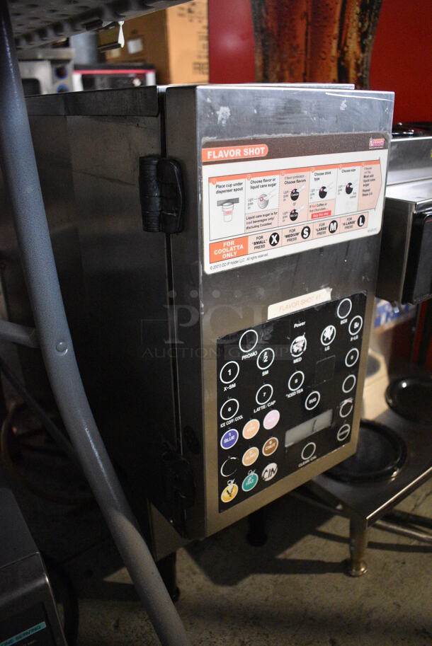 Taylor Model C006-12 Stainless Steel Commercial Countertop Flavor Dispenser. 120 Volts, 1 Phase. 8.5x24x25 - Image 4 of 5