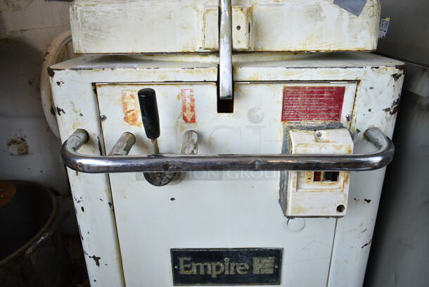 Empire Metal Commercial Floor Style Dough Divider on Commercial Casters. 250 Volts.  - Image 4 of 9
