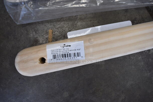3 BRAND NEW! Update Wooden Mixing Paddles. 3.5x42.5x1. 3 Times Your Bid! - Image 3 of 3