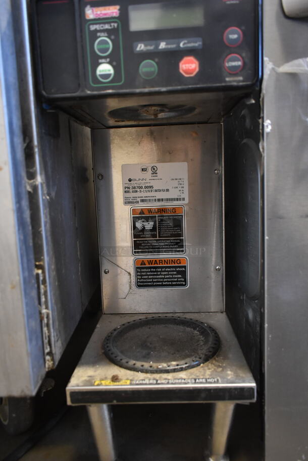 2016 Bunn AXIOM-35-2 Stainless Steel Commercial Countertop 2 Burner Coffee Machine. 120/208-240 Volts, 1 Phase.  - Image 4 of 5